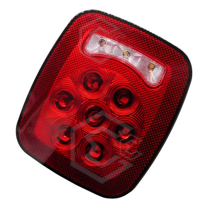 2 Plafón Calavera Tipo Jeep 10 Hiper Led Multifunción 12-24v