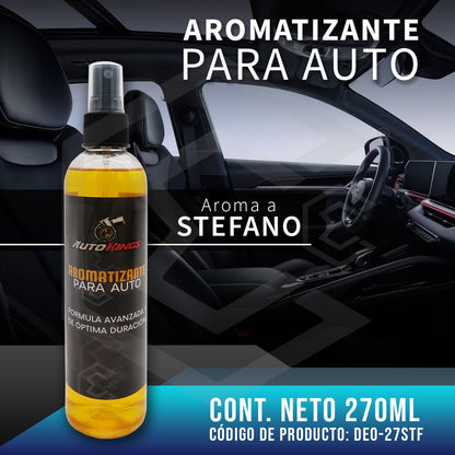3 Aromatizante P Auto Desodorante Liquido Casa Oficina 270ml