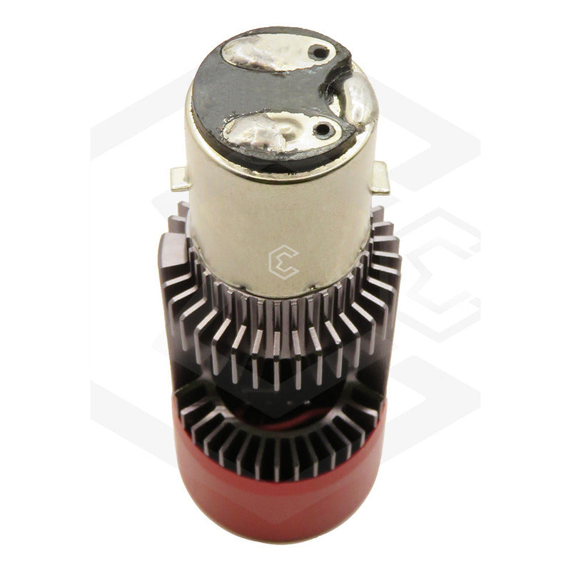 Foco Moto H4 Con Ojo Angel 12 Leds Csp Ba20d Con Ventiladort