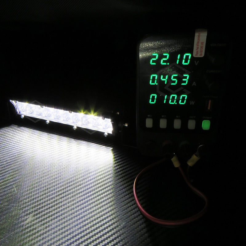Barra Slim 40 Hiperleds 7'' Blanco-ambar 5 Funciones 12-24v