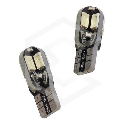 Kit 5 Par Focos De Pellizco 8 Led Canbus Alta Intensidad 12v