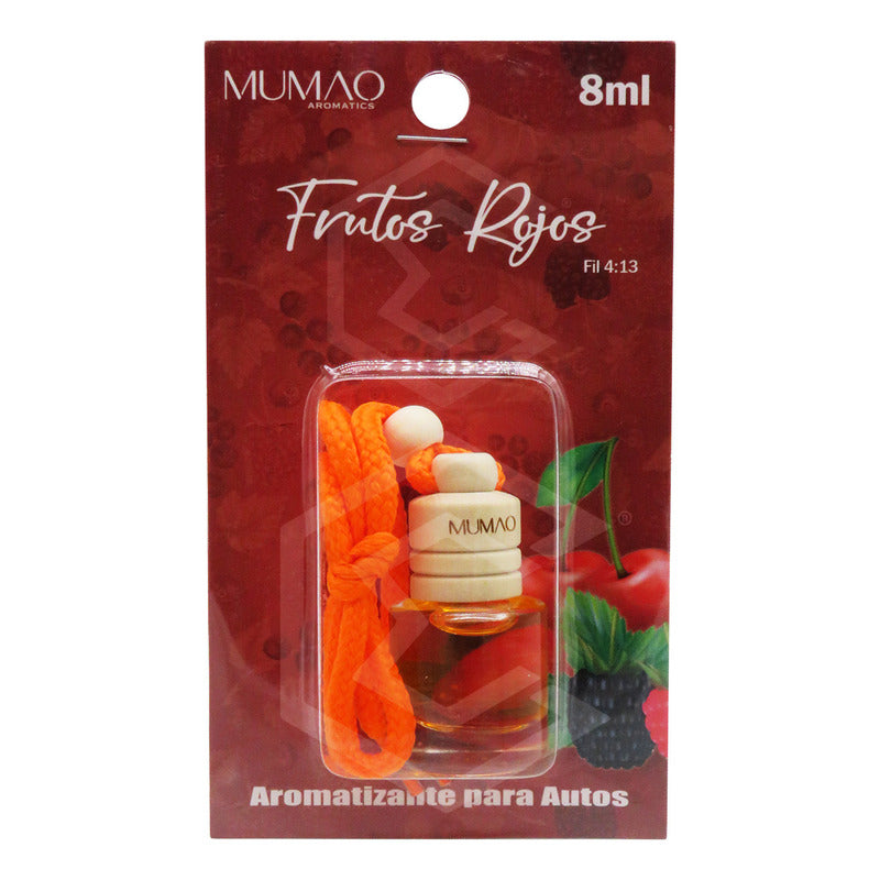 5 Aromatizante Colgante Botella 8ml Auto Casa Ambiente Mumao