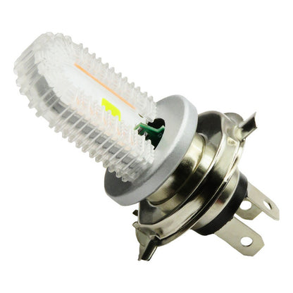 Foco Moto H4 108 Leds Cob Ba20d 6 Funciones 2 Caras Rgb T H4