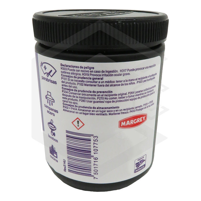 Crema Quita Gotas Vidrios Y Cristales Pieza 300 Ml Margrey