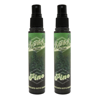 2 Aromatizante Botella Spray Liquido 60ml Auto Casa Ambiente