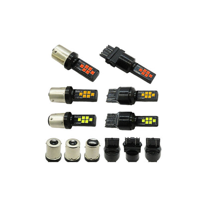 2 Focos 12 Led Canbus Cuarto Stop 12-24v 1156 57 3157  7507