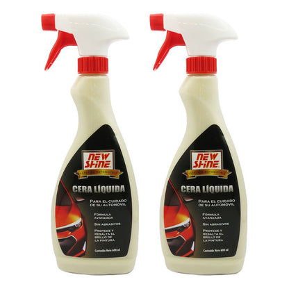 2 Cera Con Atomizador Formula Avanzada Sin Abrasivos 600ml.