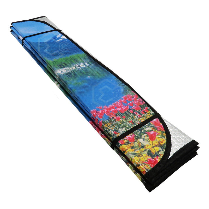 Cubresol Parasol Auto Metalizado Con Chupones Varios Modelos