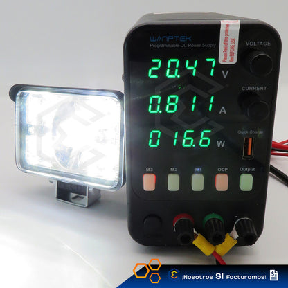 Par Faros 22 Leds Con Lupa Blanco-ámbar Fijo 45,000lm 12-30v