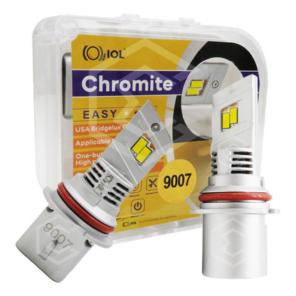 Kit Focos 24 Led Csp Ambar 9007 Ventilador Alta Y Baja 31.8w 9007 Ambar