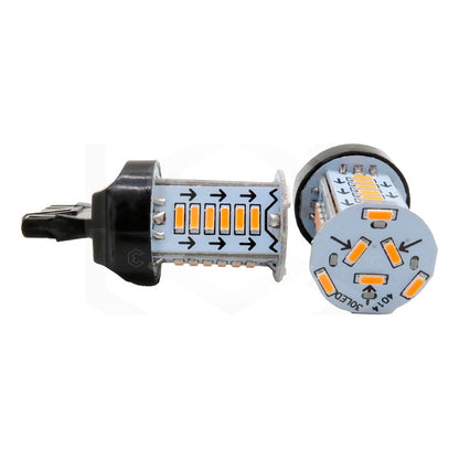 Par De Focos 1156 1157 30 Led Rotativo Estrobo Calaveras 12v