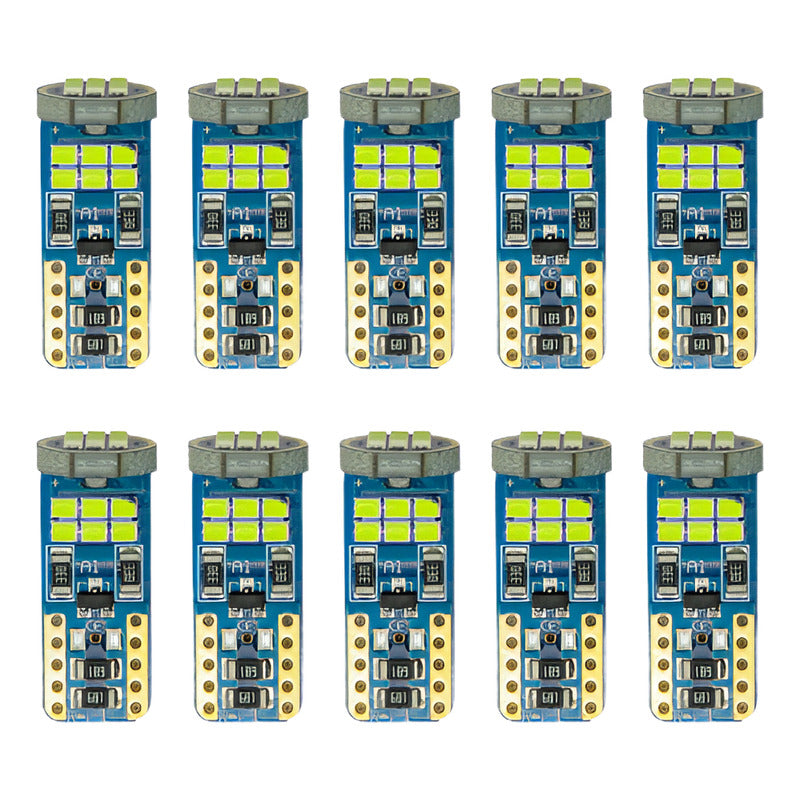Kit 5 Par Focos De Pellizco 18 Led Canbus Alta Intensidad