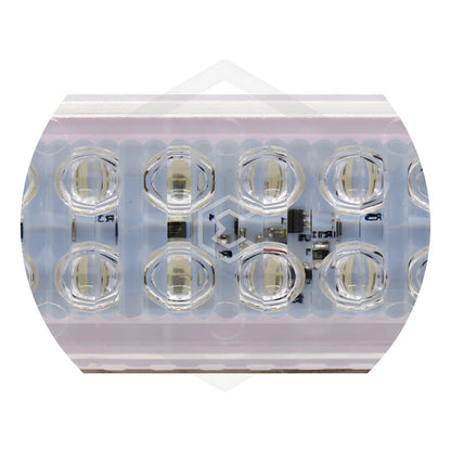 Modulo 24 Led Ovalado Multiuso Doble Jumbo Rgb 2 Funciones T