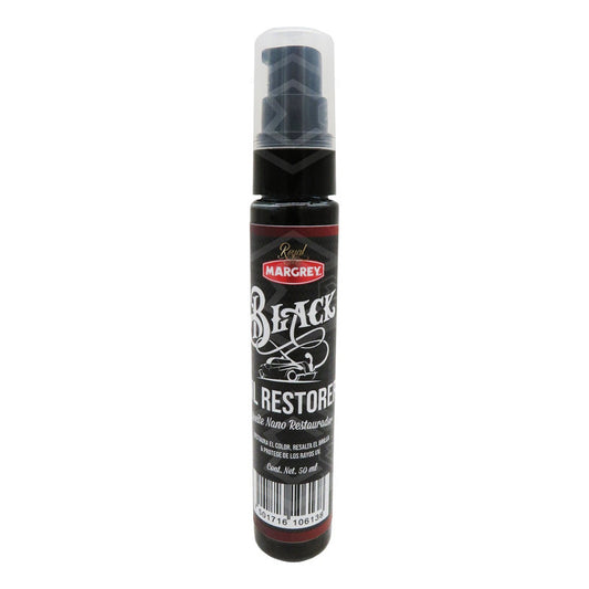 Restaurador De Plasticos Negros Oil Restorer 50ml Margrey