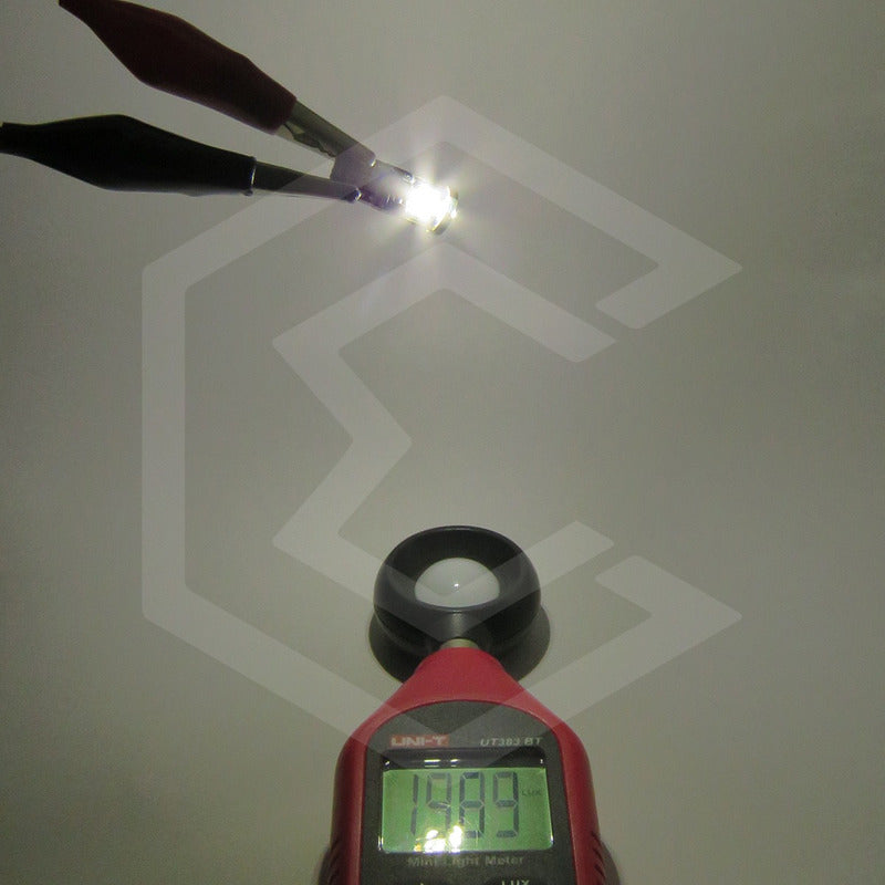 Par De Focos De Pellizco T10 Canbus 3 Leds Premium 12-24v