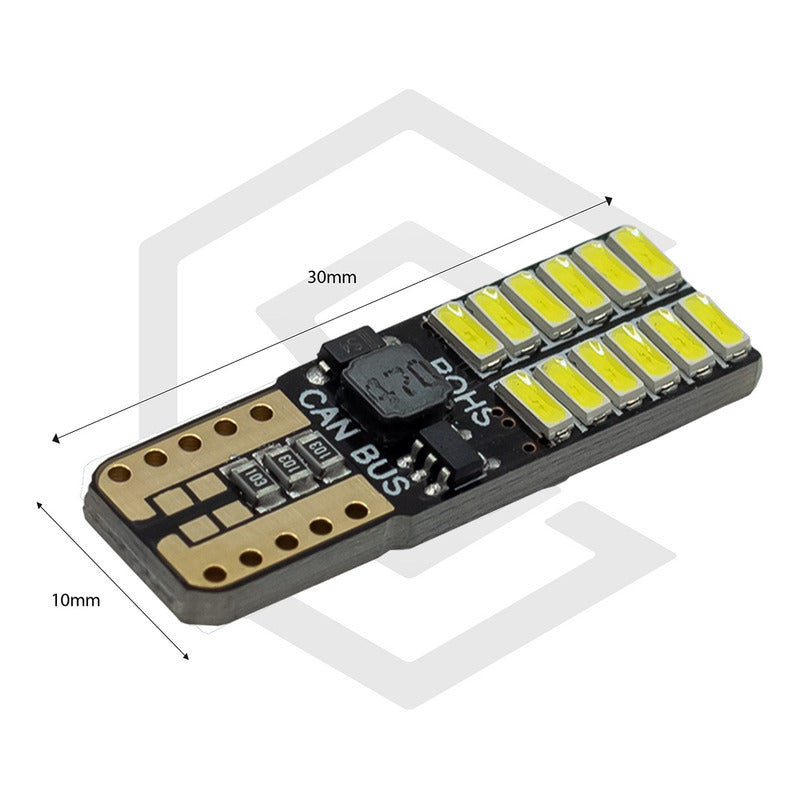 Kit De 50 Focos De 24 Leds 12v Canbus Envío Gratis