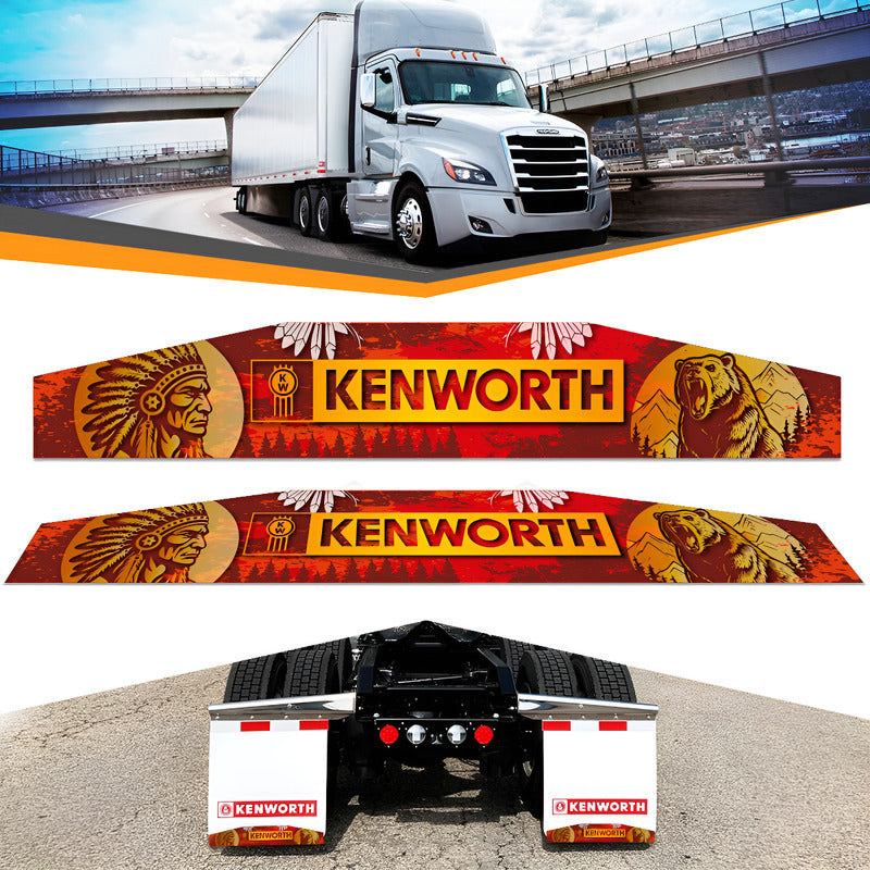 Contrapeso Para Lodera Kenworth Trailer 60cm X 10cm 2 Piezas