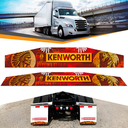 Contrapeso Para Lodera Kenworth Trailer 60cm X 10cm 2 Piezas
