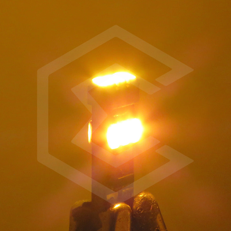 Kit 10 Focos De Pellizco T5 9 Hiper Leds Cluster 2721 1w 12v