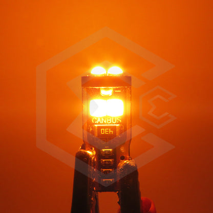 Kit 10 Focos Pellizco 6 Led Burbuja Canbus Super Potente 12v