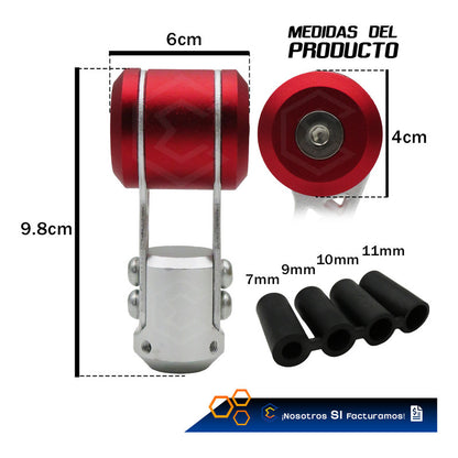 Perilla Pomo Palanca Universal Cambios Automotriz Tipo Avion