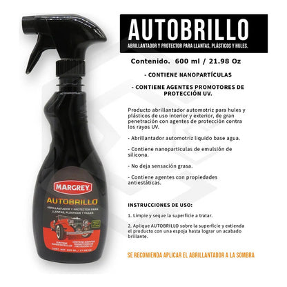 Brillo Atomizador Para Carrocerias Proteccion Pintura 600ml