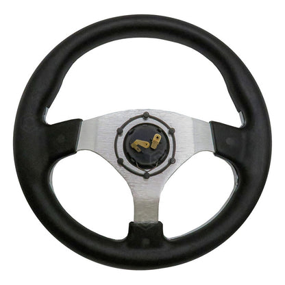 Volante Deportivo Universal De Metal Con 9 Pernos 320mm