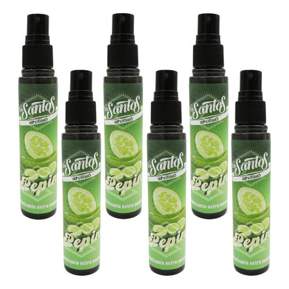 6 Aromatizante Botella Spray Liquido 60ml Auto Casa Ambiente