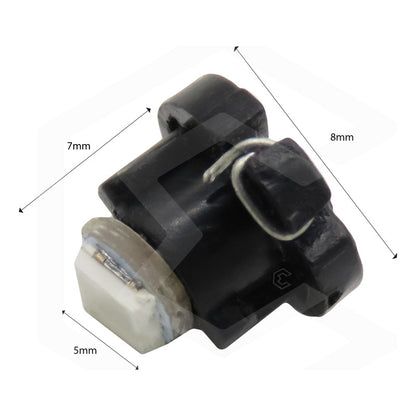 Kit 10 Focos Led T3 T4.2 T4.7 Clúster Para Tablero Fija 12v