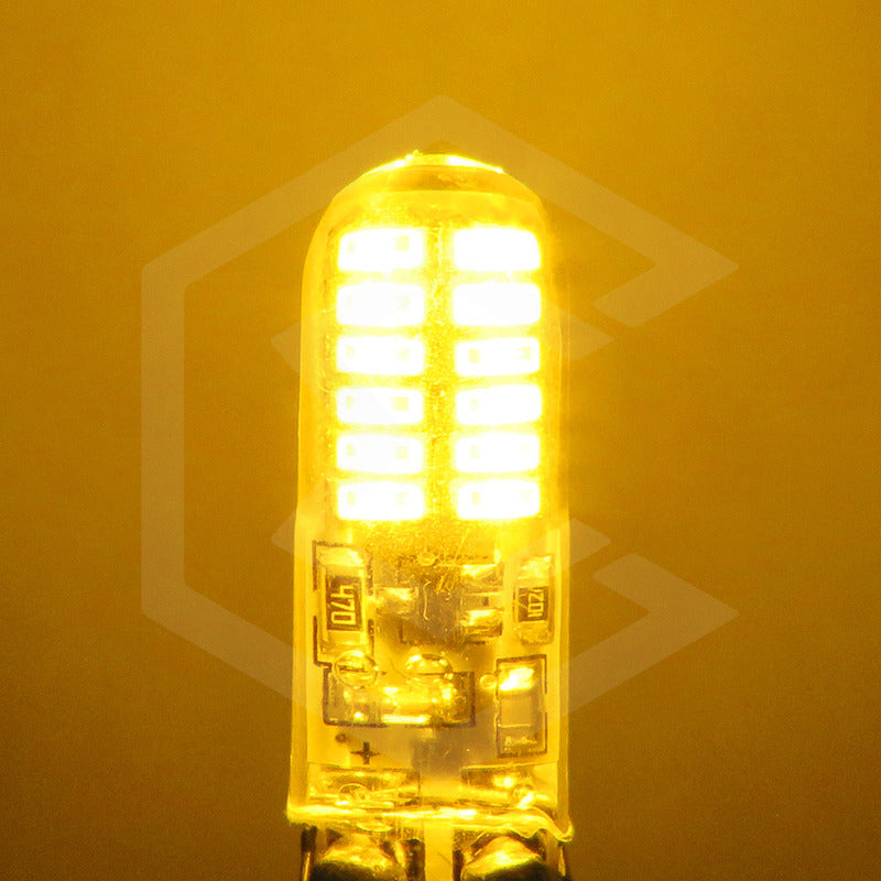 Par De Focos De Pellizco 24 Leds Canbus Fijo+estrobo 12v