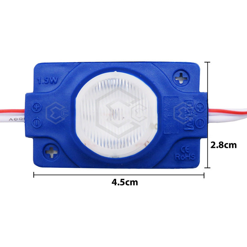 20 Módulos 1 Hiperled 5730 Encapsulado Color A Escoger 12v
