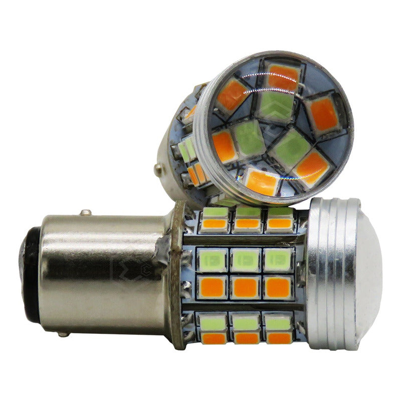 Dos Focos Led 1034 7443 1157 3157 T20 Canbus Dual Color 12vt