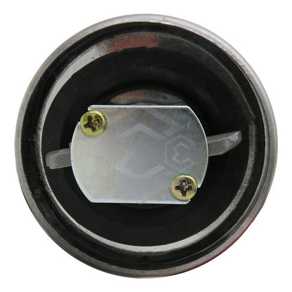 Tapón Tanque Gasolina Universal Con Llave Metal Cromado F3 Plateado