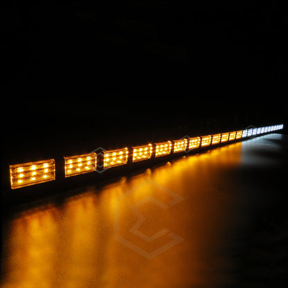 Barra 432 Led 19 Funciones 24 Módulos Bicolor Estrobo 12-24v