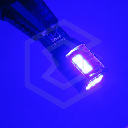 Kit De 10 Focos De Pellizco T10 18 Leds Canbus Aluminio 12v