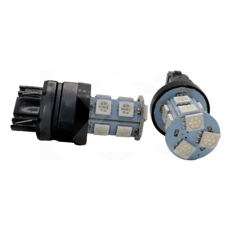 2 Focos 1157 1156 1176 3157 7440 7443 13 Leds  Estrobo 12v