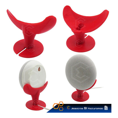 Soporte Base Pedestal Para Google Home Mini Escritorio 3d