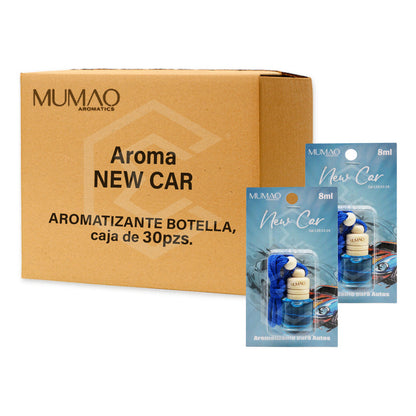 30 Aromatizante Colgante Botella 8ml Auto Casa Ambient Mumao
