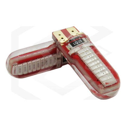 Par De Focos De Pellizco T10 W5w 24 Leds Canbus 12v Fijo