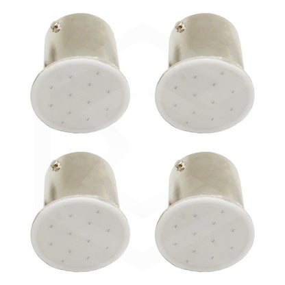4 Focos 1156 1157 Led Cob Cuarto Stop Direccional Reversa