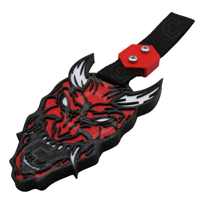 Tiron Diablo Rojo Tsurikawa Strap Remolque Gancho Decorativo