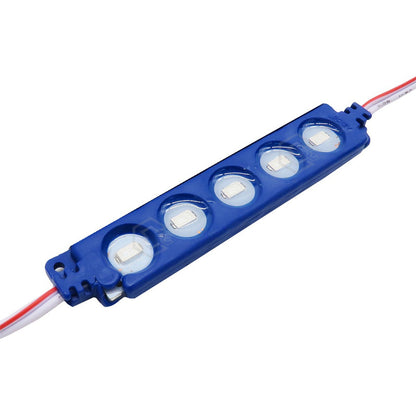 10 Modulos De 5 Leds 5630 Hiper Led Ip65 Contra Agua Color