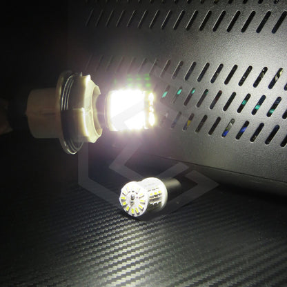 Par De Focos 1157 1034 2 Polos Canbus 57 Hiperled Fijo 12v
