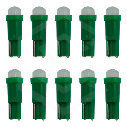 Kit 10 Focos 1 Led Pellizco T5 2721 Tablero Cluster Tipo Vel