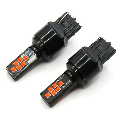 2 Focos 12 Led Canbus Cuarto Stop 12-24v 1156 57 3157  7507