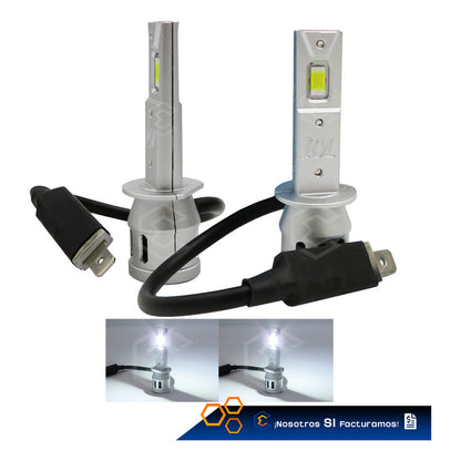 Kit 2 Focos H1 12 Leds Csp Chromite Alta O Baja 21w 8,000lm H1