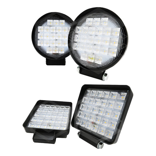 Par De Faros 24 Leds 9-30v 72w Blanco/ambar 5 Funciones