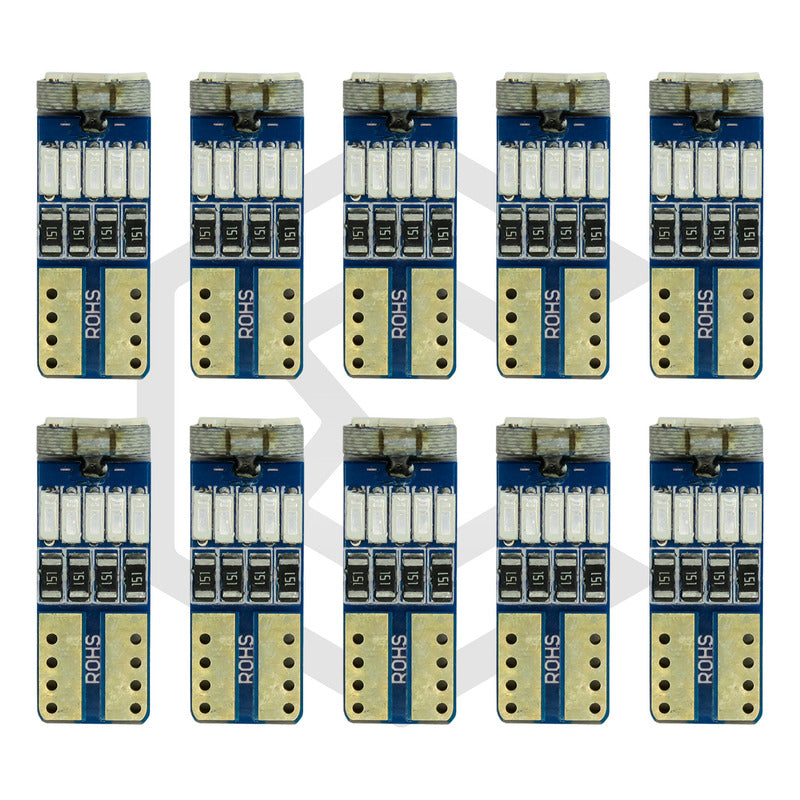 Kit 5 Par Focos De Pellizco 15 Led Canbus Alta Intensidad