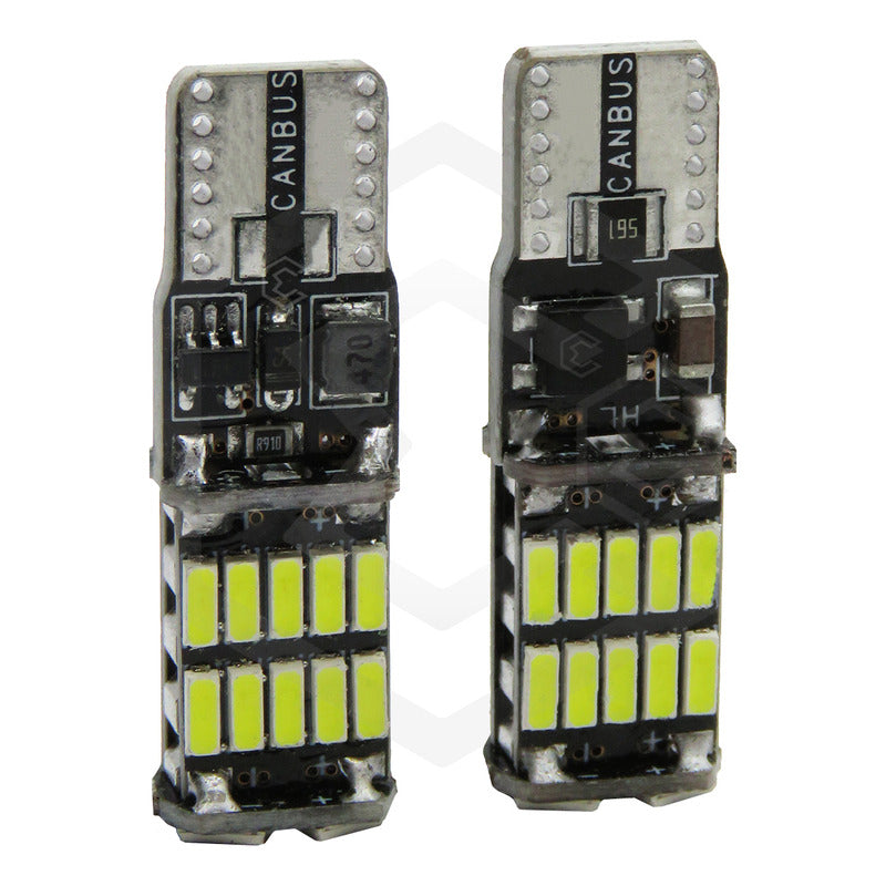 Kit 10 Focos De Pellizco 26 Led Canbus Smd Super Potente 12v