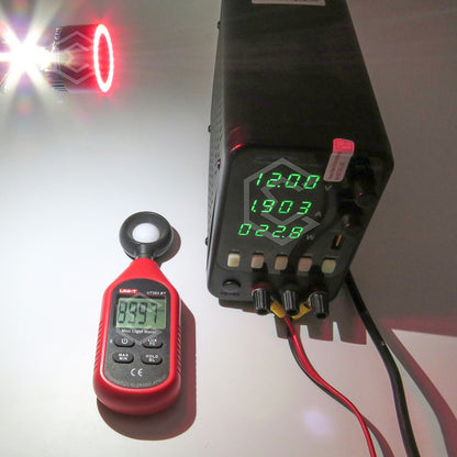 Foco Carro/moto Ba20d Csp Led Bicolor Ojo Ángel 2 Caras 22 W